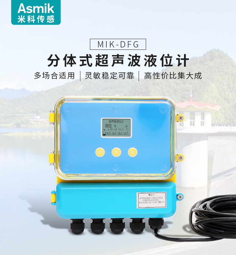 米科MIK-DFG分體式超聲波液位/物位計(jì)