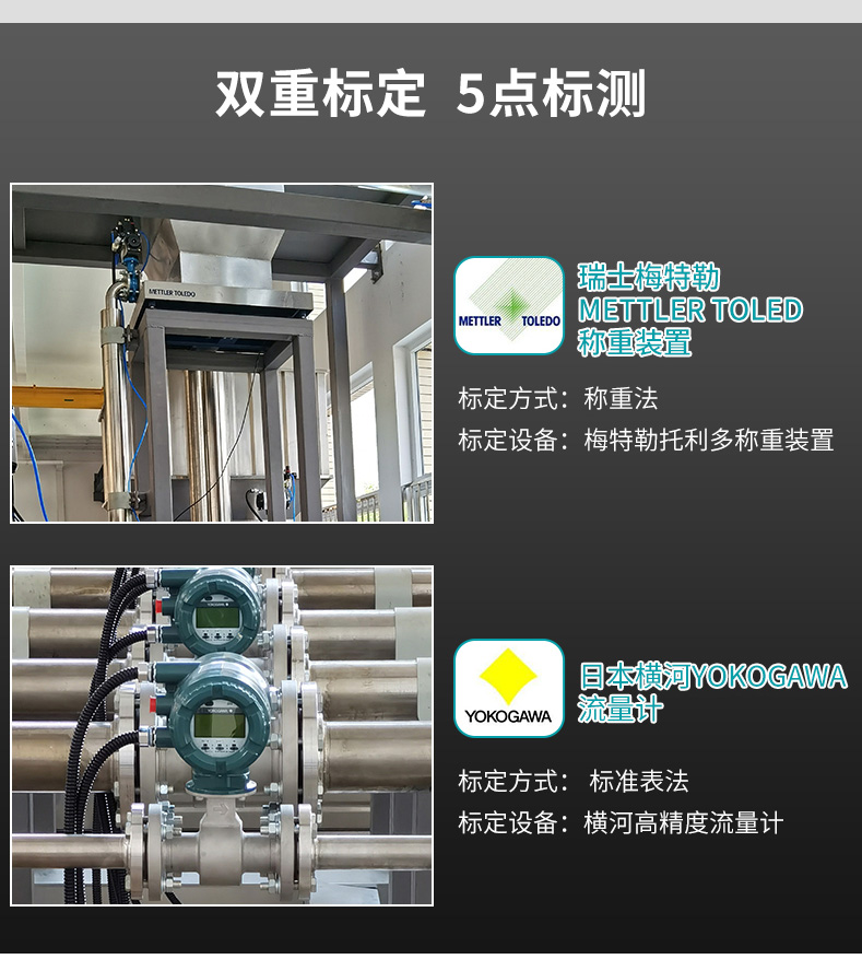 電磁流量計(jì)雙重標(biāo)定