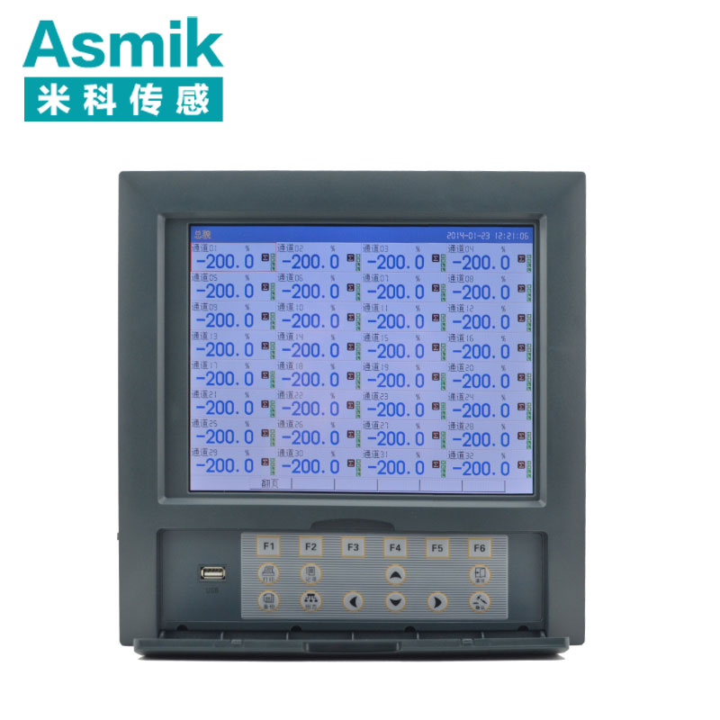 MIK-R8000D 1-40通道彩屏無(wú)紙記錄儀