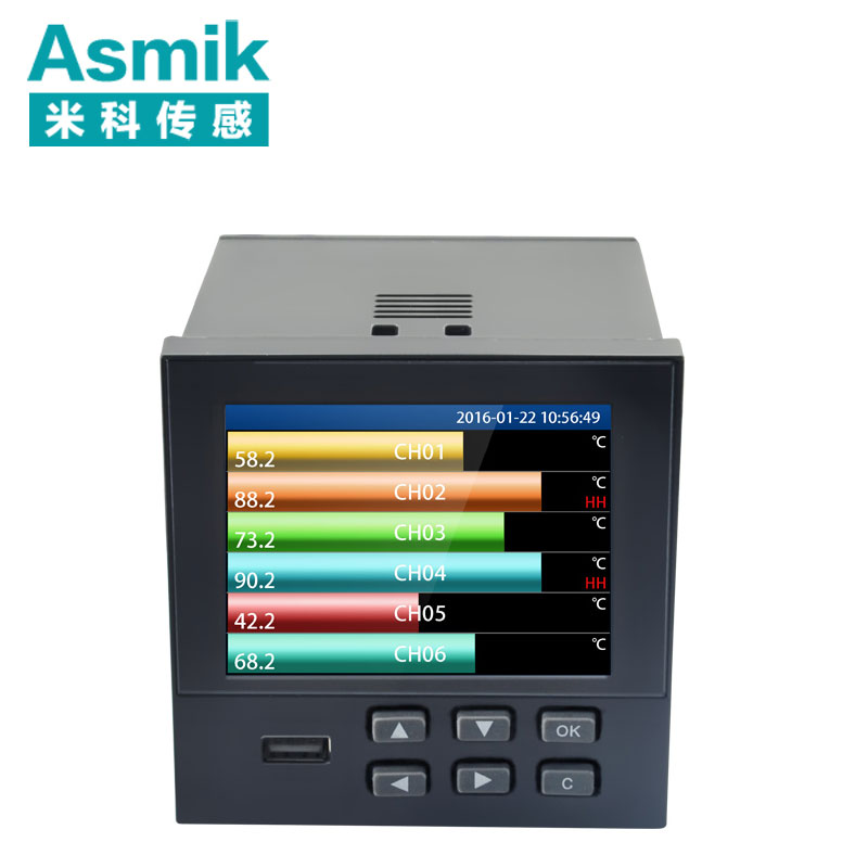 MIK-R9600彩屏無(wú)紙記錄儀1-18通道數(shù)據(jù)記錄儀